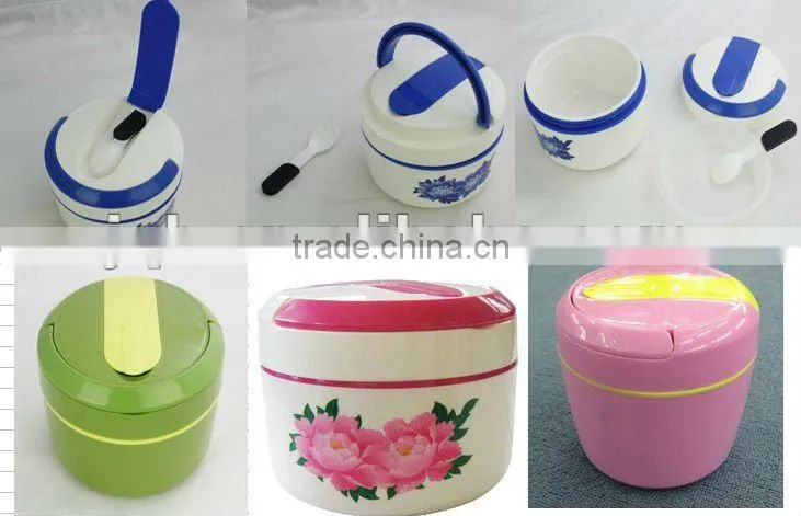 stainless steel double wall keep warm square lunch box