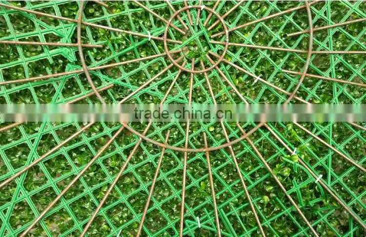 Big grass green ball boxwood grass ball for decoration