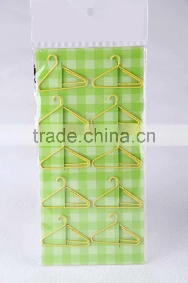 10 pc hanger shaped paper clip