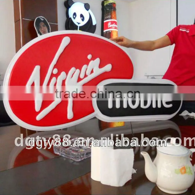 adversting lampshade/led light box/plastic light box/products