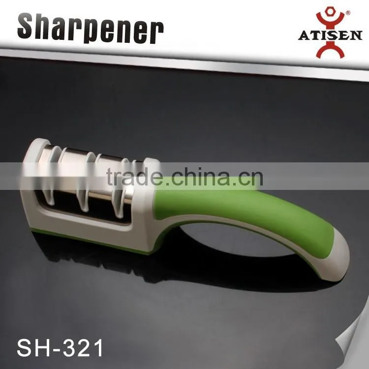 Practical 3 Stage Knife Sharpener Tungsten steel Blade Kitchenware