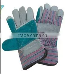 High temperature resistance welding leather glove