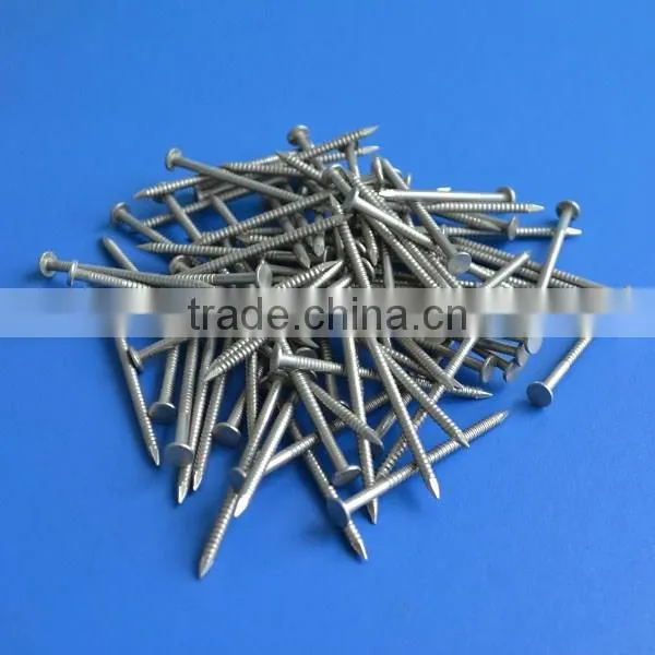 2017 Aluminum ring shank nails hot sale
