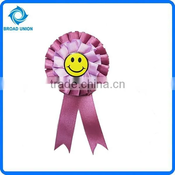 Metal Pin Badge Smiley Badge