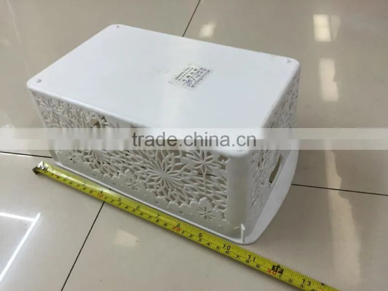2015 new Plastic Storage Basket / Receive Basket/Plastic receive basket
