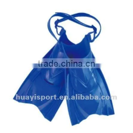 Professional PVC Fins Adjustable Kids Swimming Diving Fins for sale