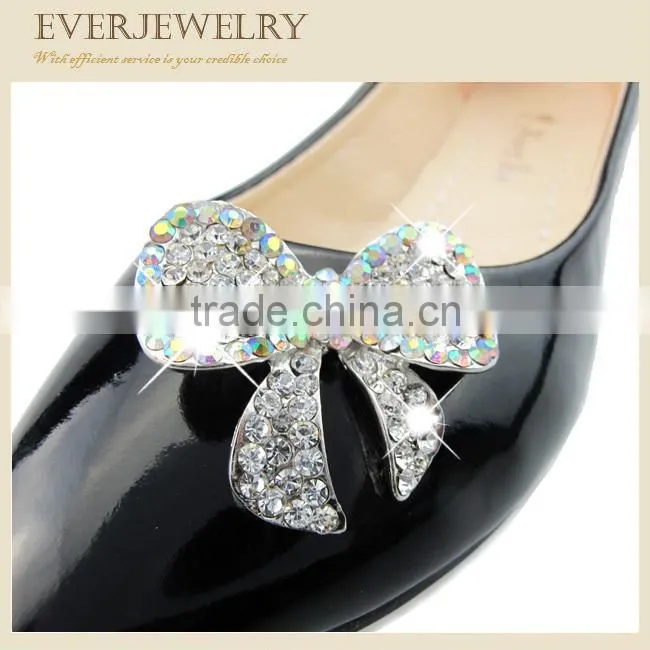 Fashion Brilliant rhinestone jibbitz shoe charm buckle