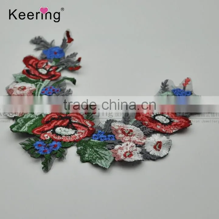 Custom Made Embroidery Patch Sew On/Iron On Embroidery Patch From Keering WEF-754