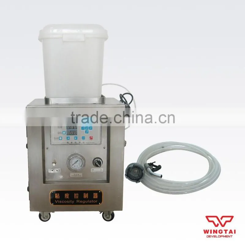 With Pump Viscosity Regulator