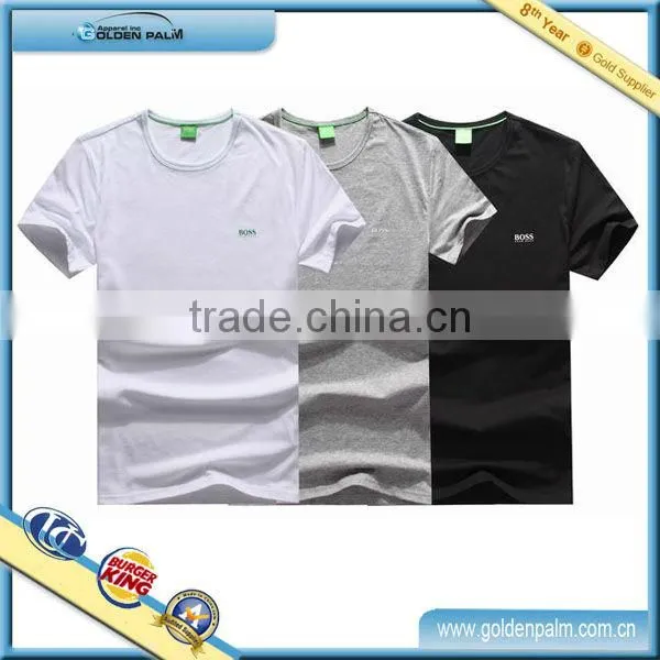 100% cotton Basic t shirt /bulk blank t shirt/boy t shirt
