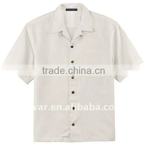 Polyester & Cotton Canteen Service Shirts / Working Shirt / Short Sleeves Worker Shirt