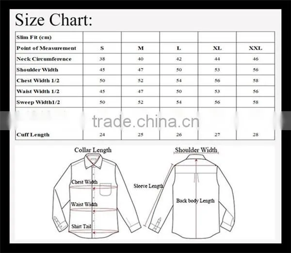 Made in China man shirts wholesale men's dress long sleeve shirt