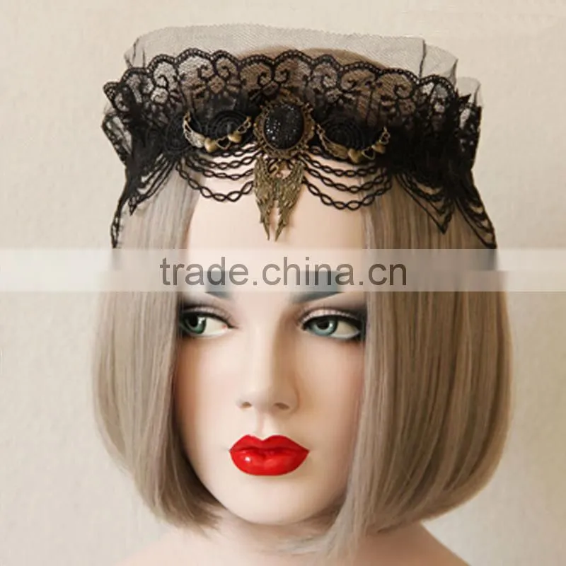 Fashion holiday hair bands Elastic beach style starfish&shell flower hair hoop women flower hair accessory jewelry