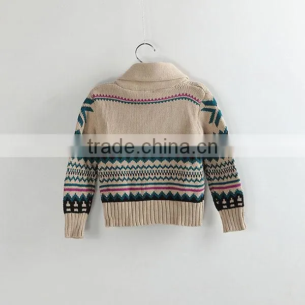 Winter Jacquard Heavy Cool Baby Boys Sweater Designs
