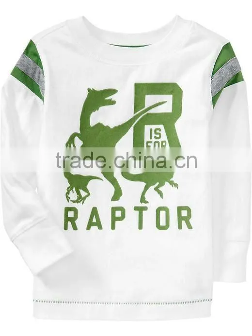 BOYS DOUBLE SLEEVE T SHIRT