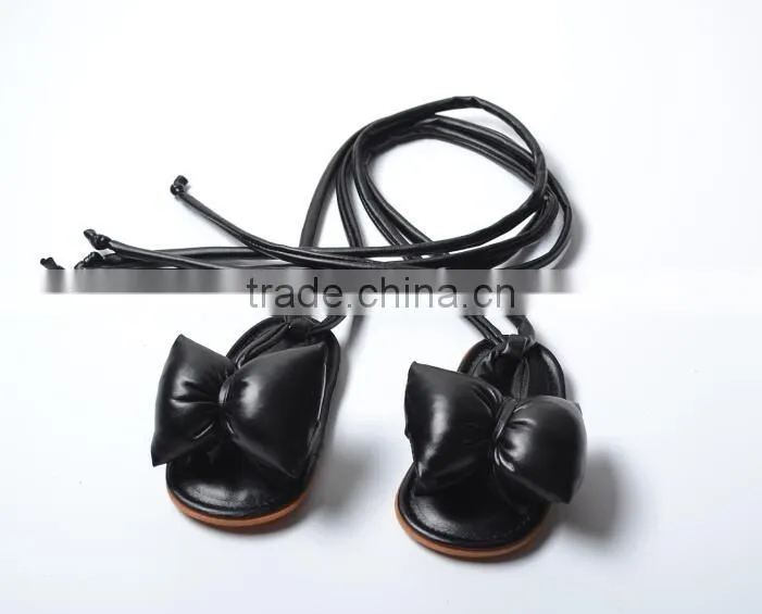 Big bow cute baby summer sandals, baby summer shoes