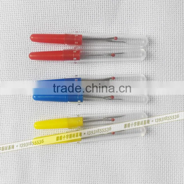 100pcs/bag plastic Sewing Tool Small Stitch Ripper sewing thread cutter Diy Sewing Accessories seam ripper for cross stitch