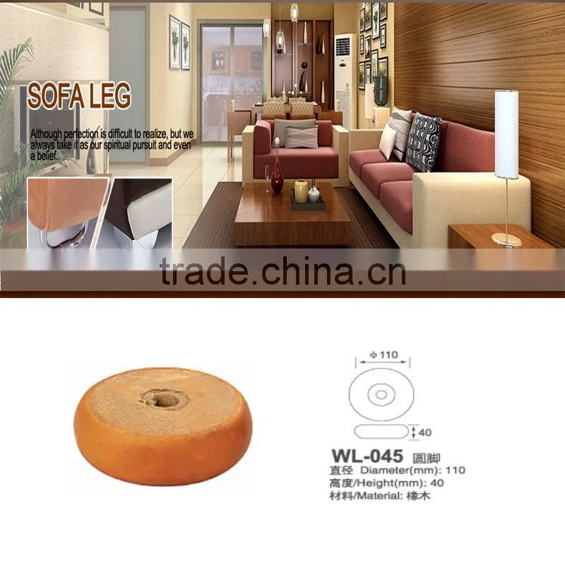 Wooden sofa leg