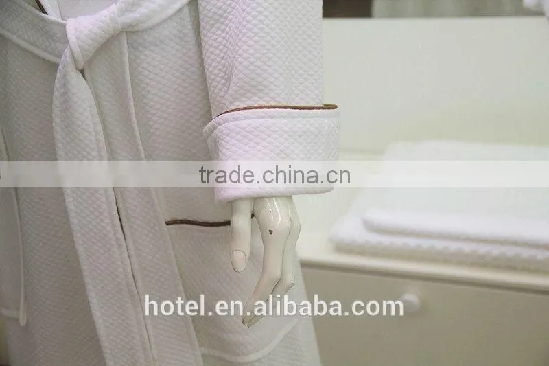 High Quality Waffle Knitted Bath Robe