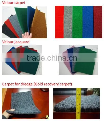 Heavy Duty Gold Rush Gold Mining Miner Moss Carpet Non woven China Carpet