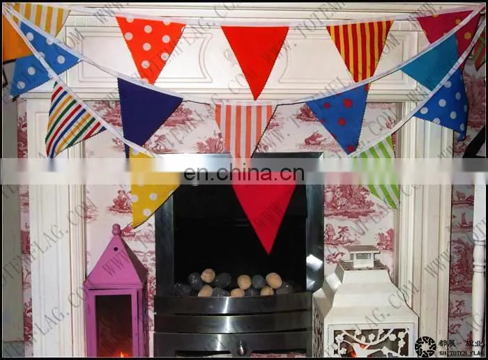 Indoor String Pennants , Ceiling Hanging Flag