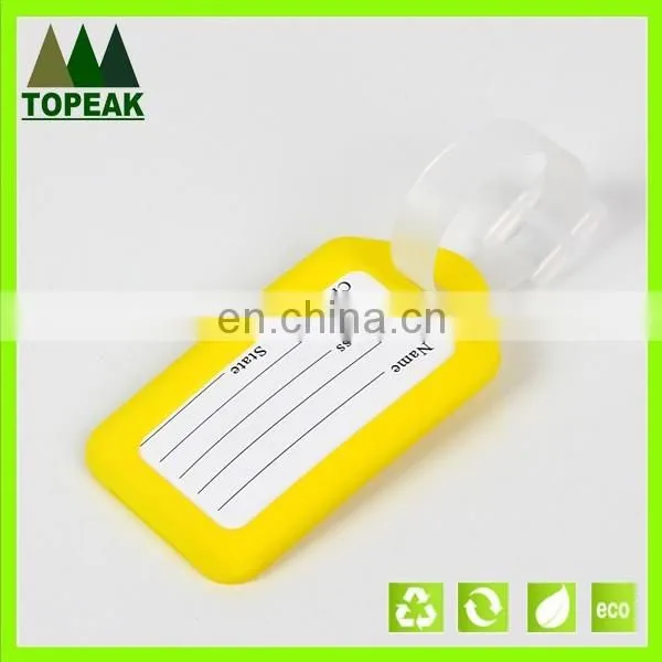 Popular Promotional Gifts With Client Logo Custom PVC Luggage Tag