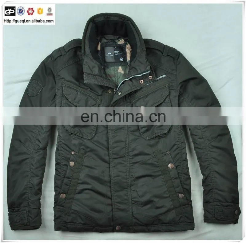 2015 fashion men twill nylon waterproof outdoor jacket