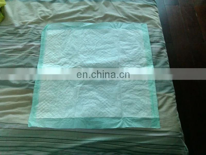 High absorbent disposable PP/nonwoven underpad for medical