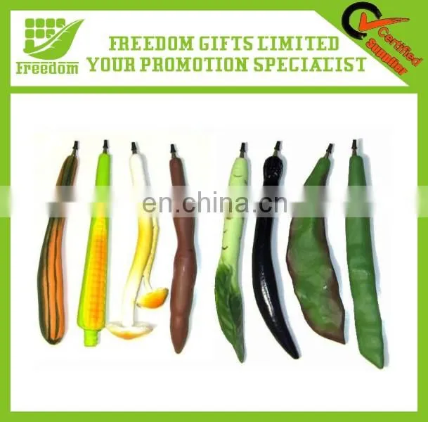 Customized Logo Print Promotional Vegetable Pen