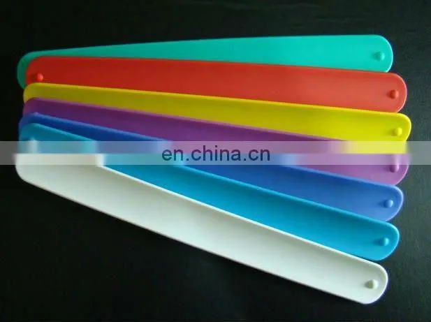 friendly silicone ruler slap bracelet
