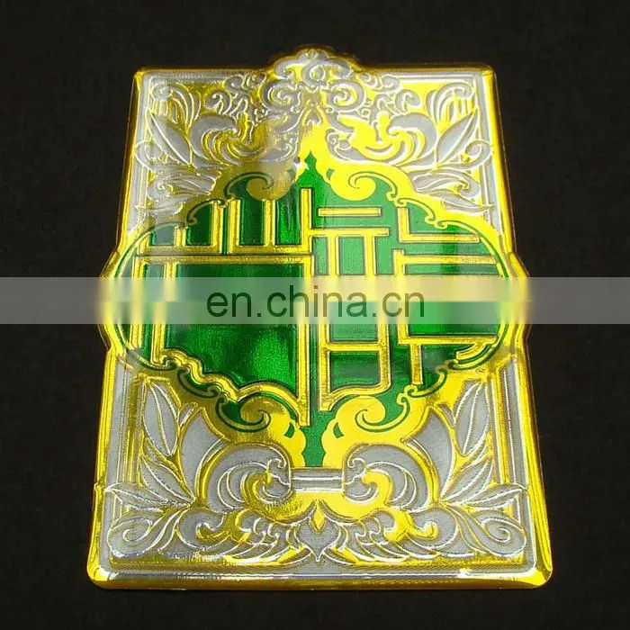 Vivid decorative self adhesive 3d printing epoxy resin labels