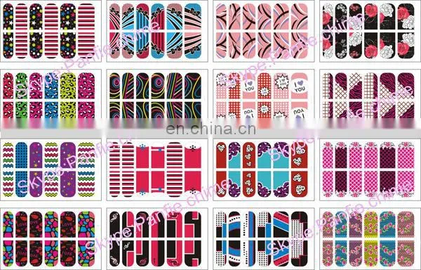 hot sale self adhesive populer cheap nail stickers