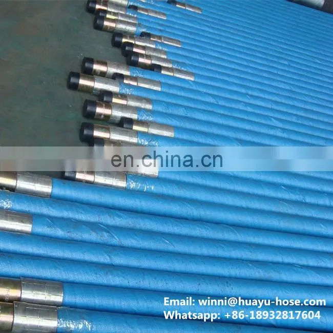Big Diameter Rubber Rotary Vibrator Drilling Hose