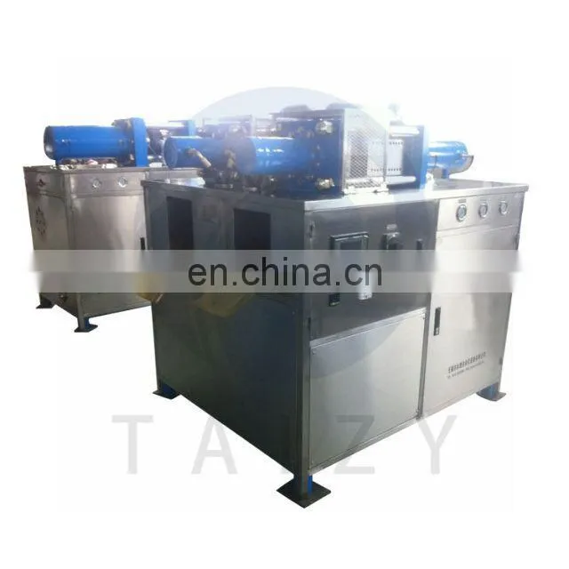 Industrial dry ice cube pellets making machine