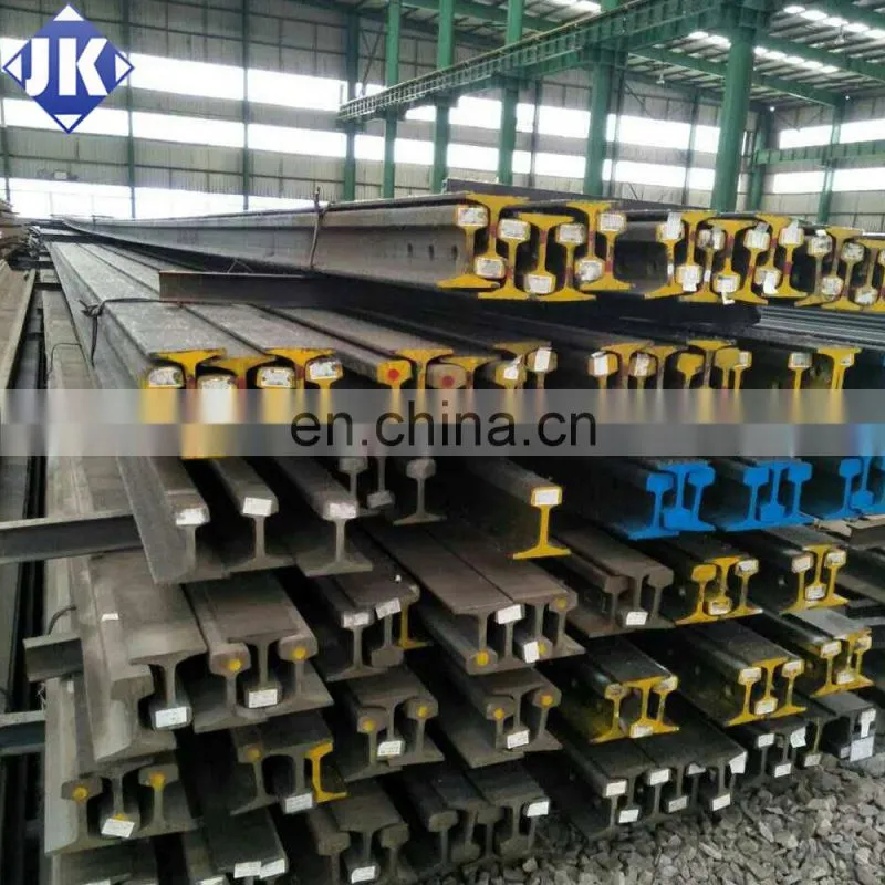 China manufaturer DIN 536 A55 crane steel rail for Overhead Crane