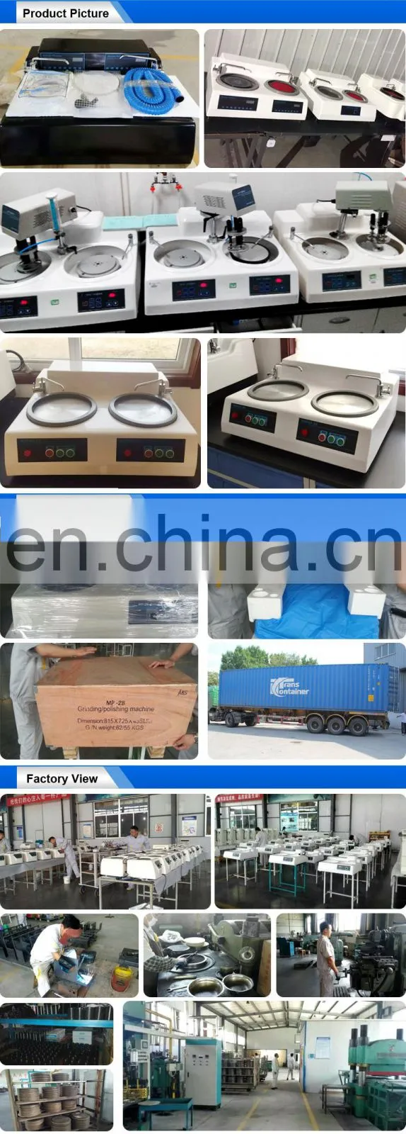 Automatic Metallographic Grinder & Polisher Machine