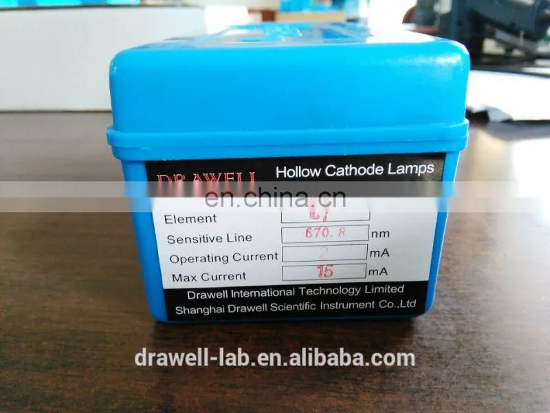 DRAWELL BRAND hollow cathode lamp price - AAS lamp