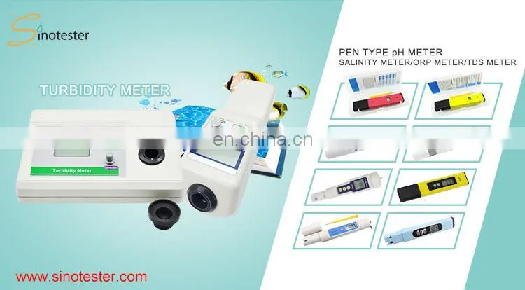 Portable Small size pH Meter PH-108 with automatic temperature compensation