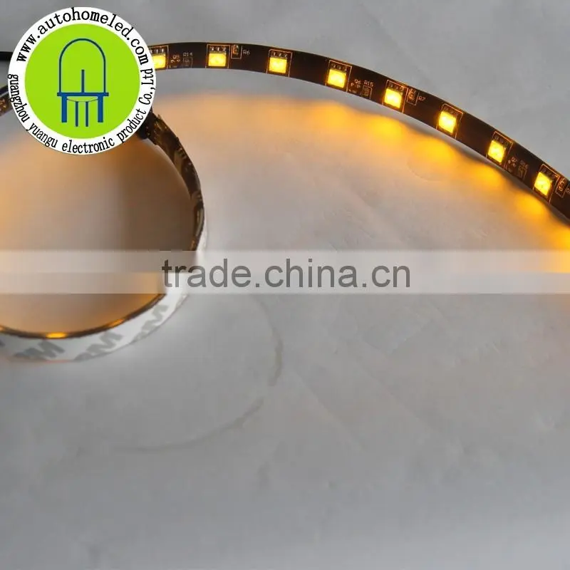 DC 12V Waterflow 50CM 60CM 80CM 5M led strip 30SMD 5050 Waterproof White Blue Red Yellow Green