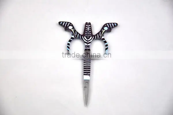 Baby kids round-tip safety hair nail scissor