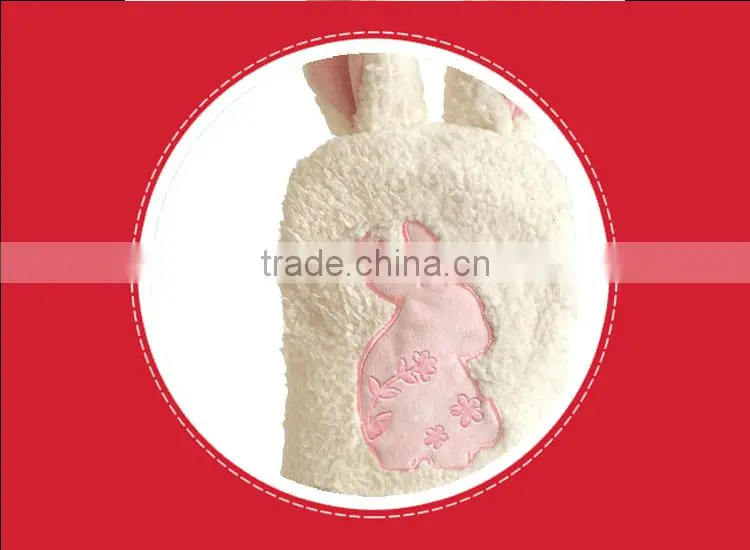 OEM/ODM rabbit handbag warmer bag hot fingers cute plush hand warmers