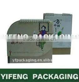 desk calendar printing with notebook