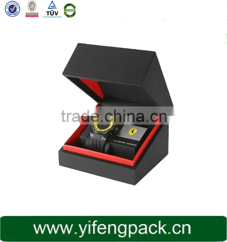 Hot sale High quality gift wrap box for watch, wholesale watch box with competitive price