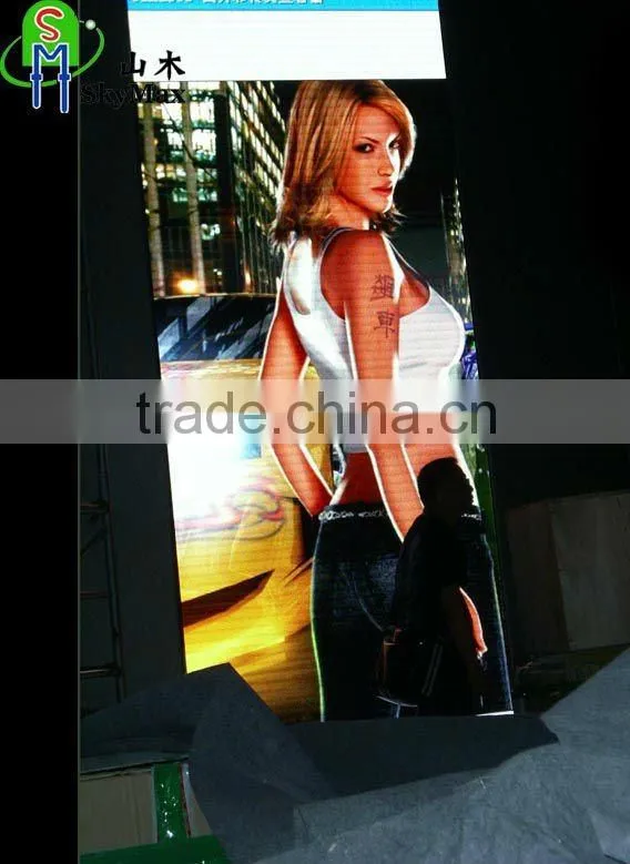 P7.62 indoor advertising led video board