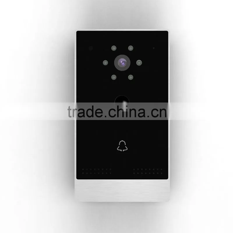 New Arrival Home Security Metal WiFi IP Video Door Phone With Android/IOS App Remote Unlock Door