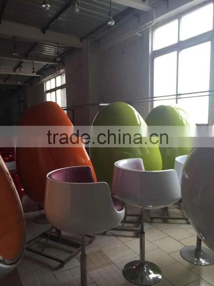 Hot sale buy fiberglass egg shaped chair 2015