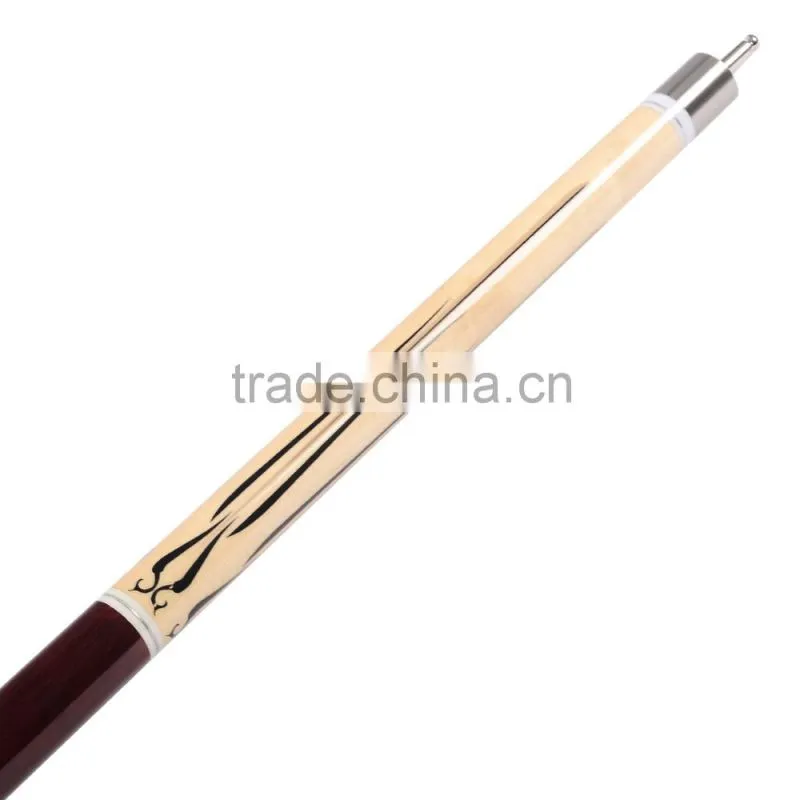 CUESOUL Latest Style Rubber Wrap Maple Shaft 1/2 Pool Cue,Quick Release,