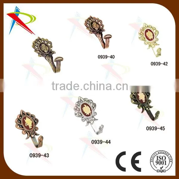 Drapery U tassel hooks for tieback curtain decoration hanging