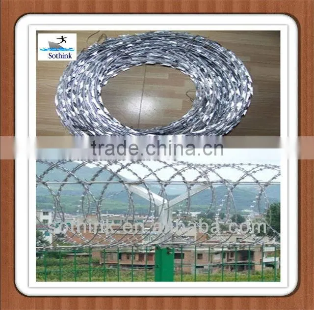 Cheap Crossed Razor Barbed Wire