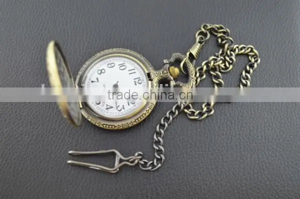 classic vintage pocket watch mechanical pocket watch with compass china watch factory